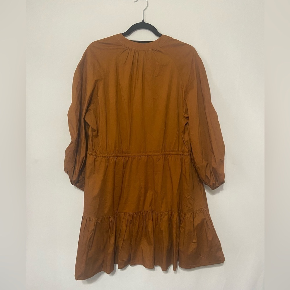 ASTR the Label NWT cognac shirt dress - Picture 8 of 9